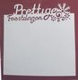 Prettige feestdagen vierkant