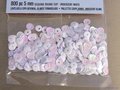 Pailletten rond, 5 mm. 800st. wit (2)