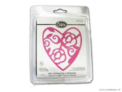 Sizzix SIZ657418, Sizzlits Die, Lace