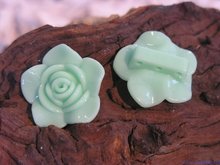 Bloem verdeler, 33x14mm, mintgroen