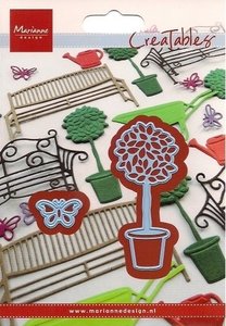Marianne Design Creatable, LR0261, Bloempot met topiary