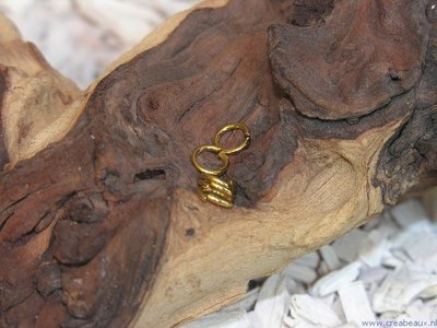 Ringetjes (1.2mm dik), 8mm, goud