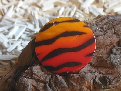 Hanger, 50mm, geel-oranje-rood