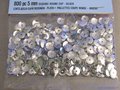 Pailletten rond, 5 mm. 800st. zilver