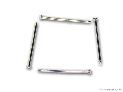 Spelden met kop, 0,7×18 mm, 25 gram
