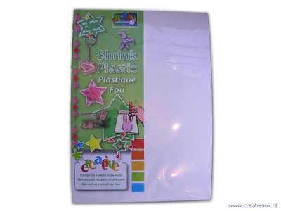 Krimp plastic transparant, 21×26 cm