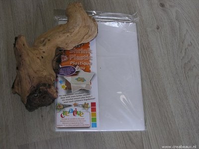 Krimp plastic sanded, 21×26 cm