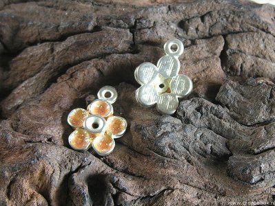 Bloem, 14x19mm, bruin