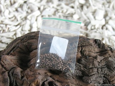 Knijpkralen, 2mm, koperkleur