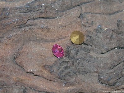 Similisteen kristal SS30, 6,4mm, kristal