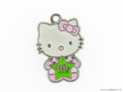 Hello Kitty, groene ster