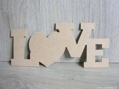 Love, 29x13cm