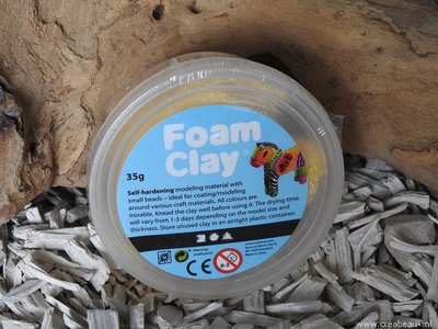 Foam Clay, 35gr, geel