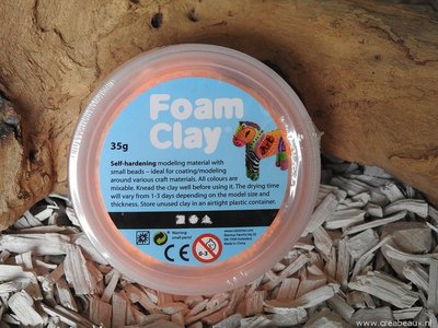 Foam Clay, 35gr, neon oranje
