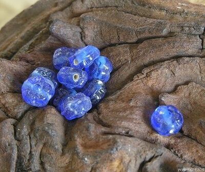 Blaadje, 10mm, blauw
