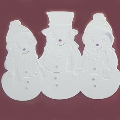3 sneeuwpoppen