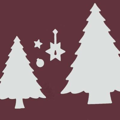 Kerstboom met versiering